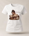 OBELLU Just One More Chapter Classic T-Shirt – White 3D product view