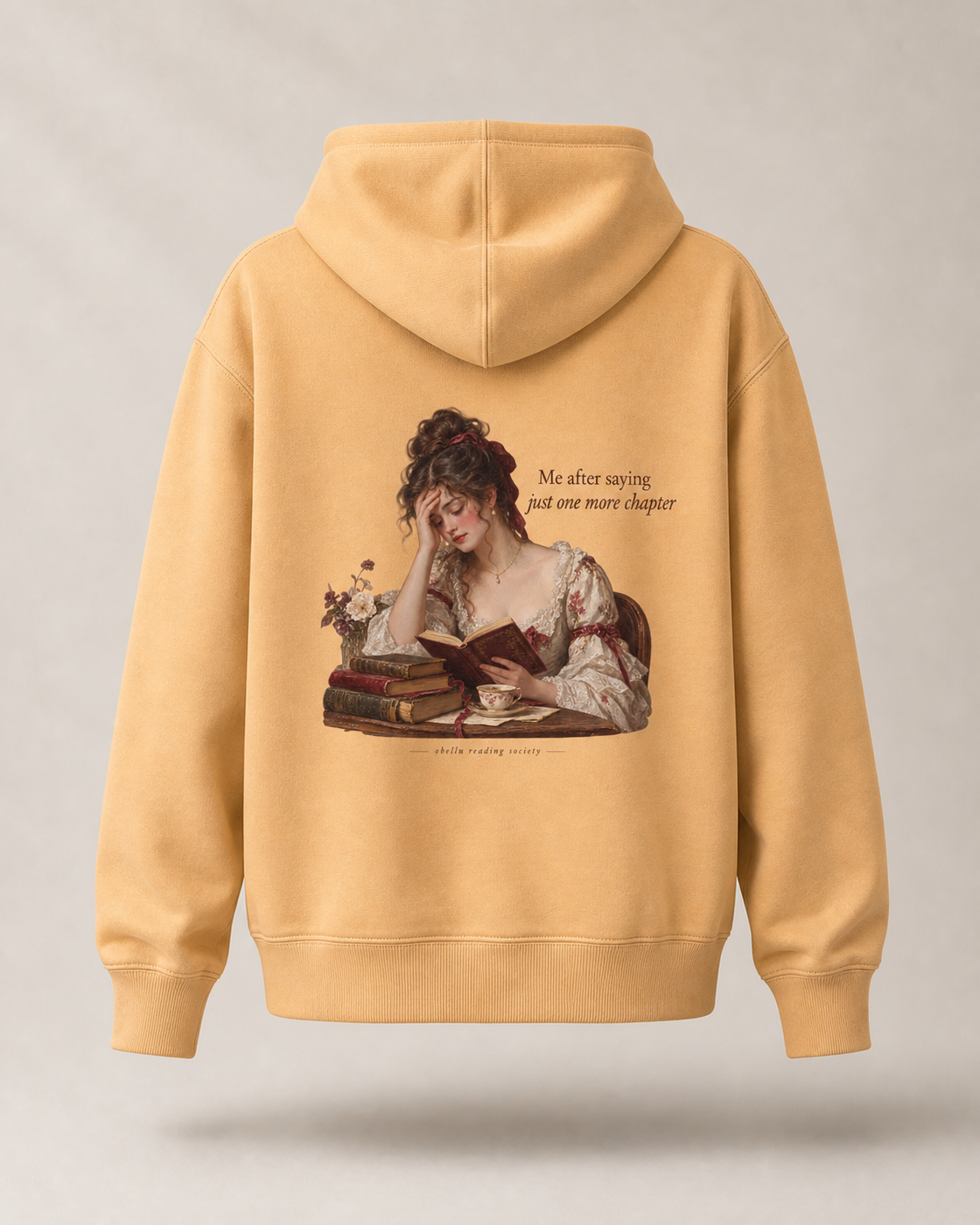 OBELLU Just One More Chapter Zipper – Nispero 3D back view