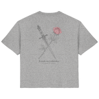 Feinde zu Liebenden – Ladies Organic Shirt (Backprint)