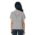 Feinde zu Liebenden – Ladies Organic Shirt (Backprint)