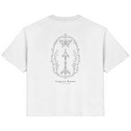 Langsames Brennen – Ladies Organic Shirt (Backprint)