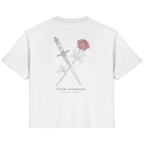 Feinde zu Liebenden – Ladies Organic Shirt (Backprint)