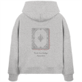 Nicht beschädigt. Annotiert. – Womens Organic Boxcut Hoodie (Backprint)