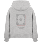 Nicht beschädigt. Annotiert. – Womens Organic Boxcut Hoodie (Backprint)