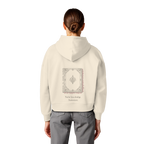 Nicht beschädigt. Annotiert. – Womens Organic Boxcut Hoodie (Backprint)