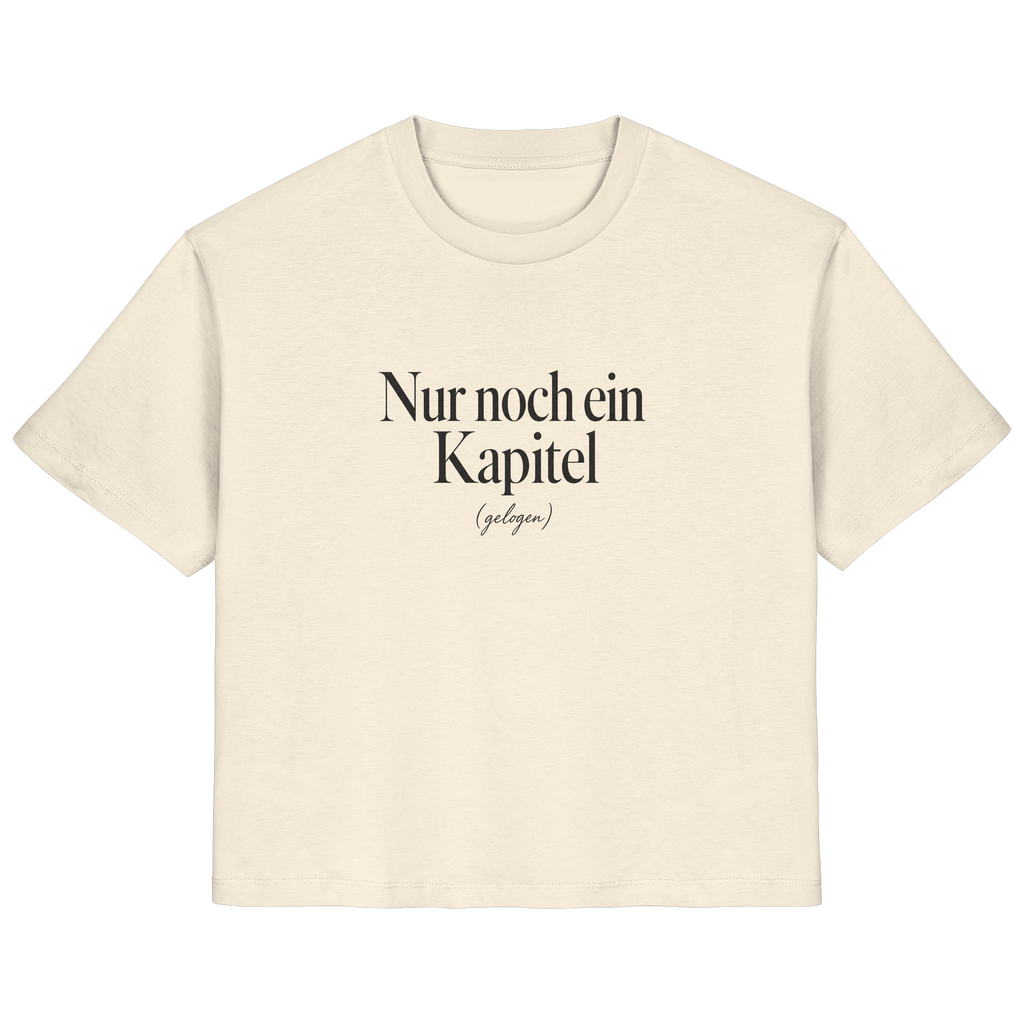 Nur noch ein Kapitel – Ladies Organic Shirt