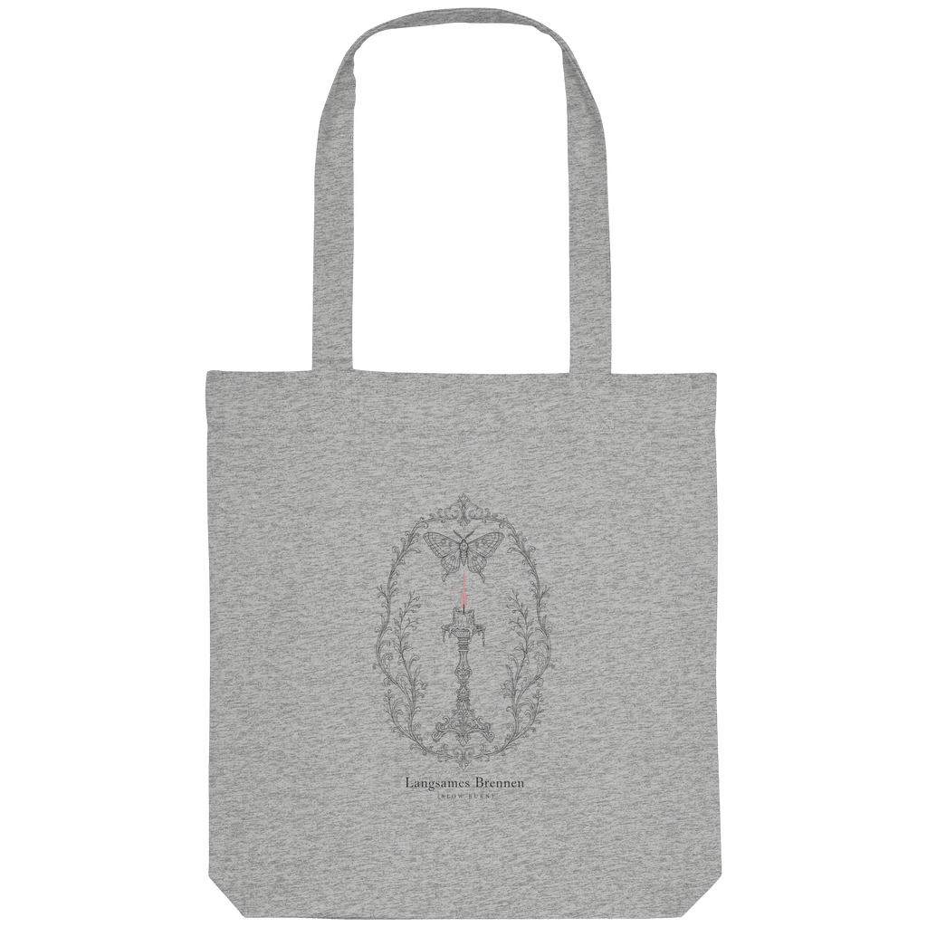 Langsames Brennen – Organic Tote-Bag