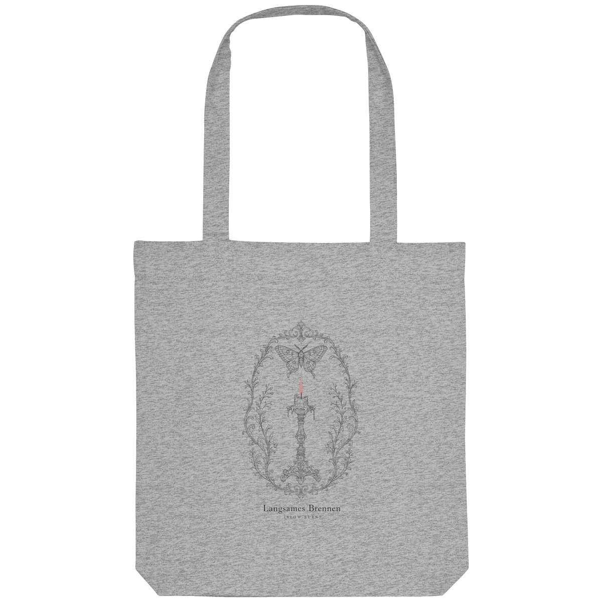 Langsames Brennen – Organic Tote-Bag