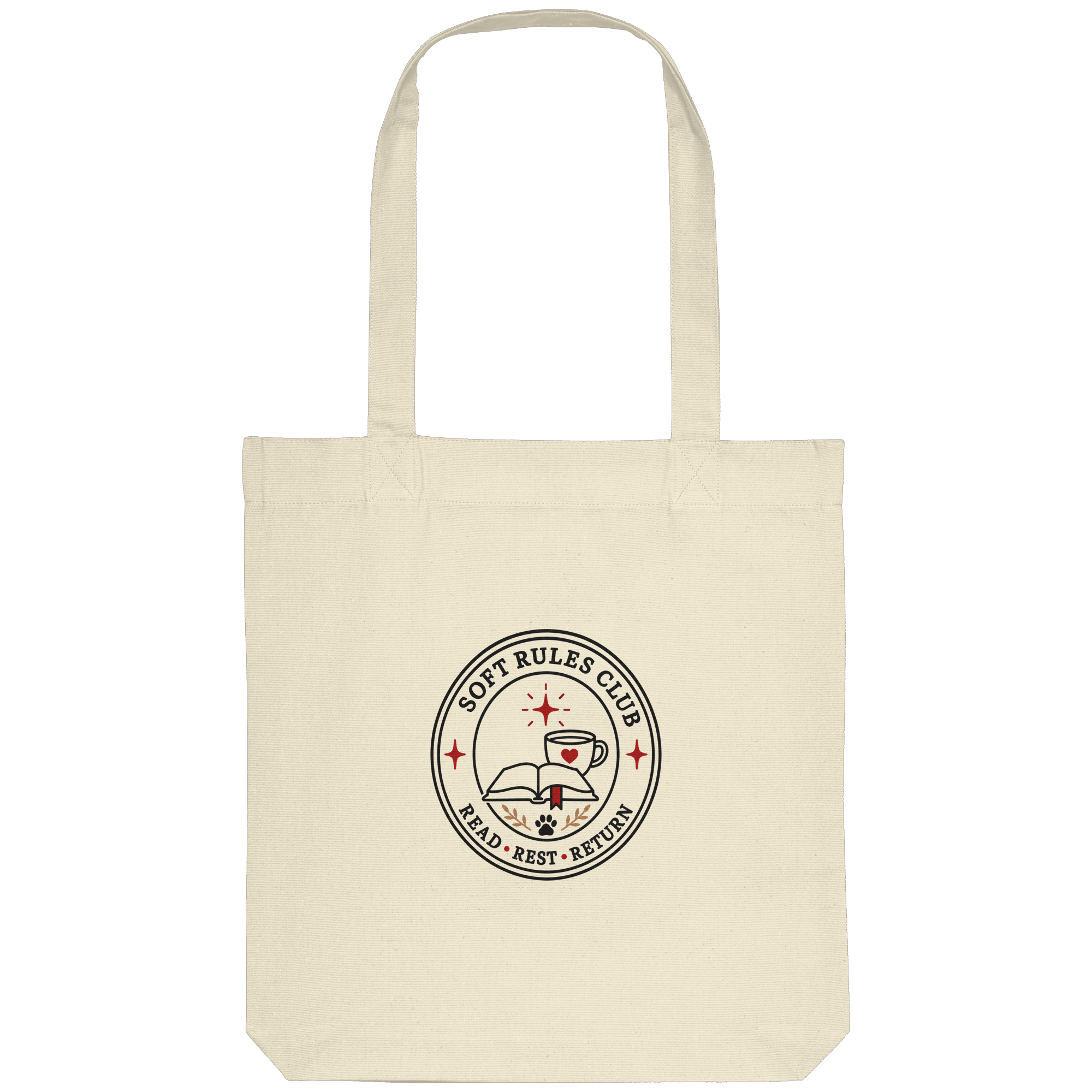 Soft Rules Club Seal - Organic Tote-Bag