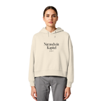 Nur noch ein Kapitel – Womens Organic Boxcut Hoodie