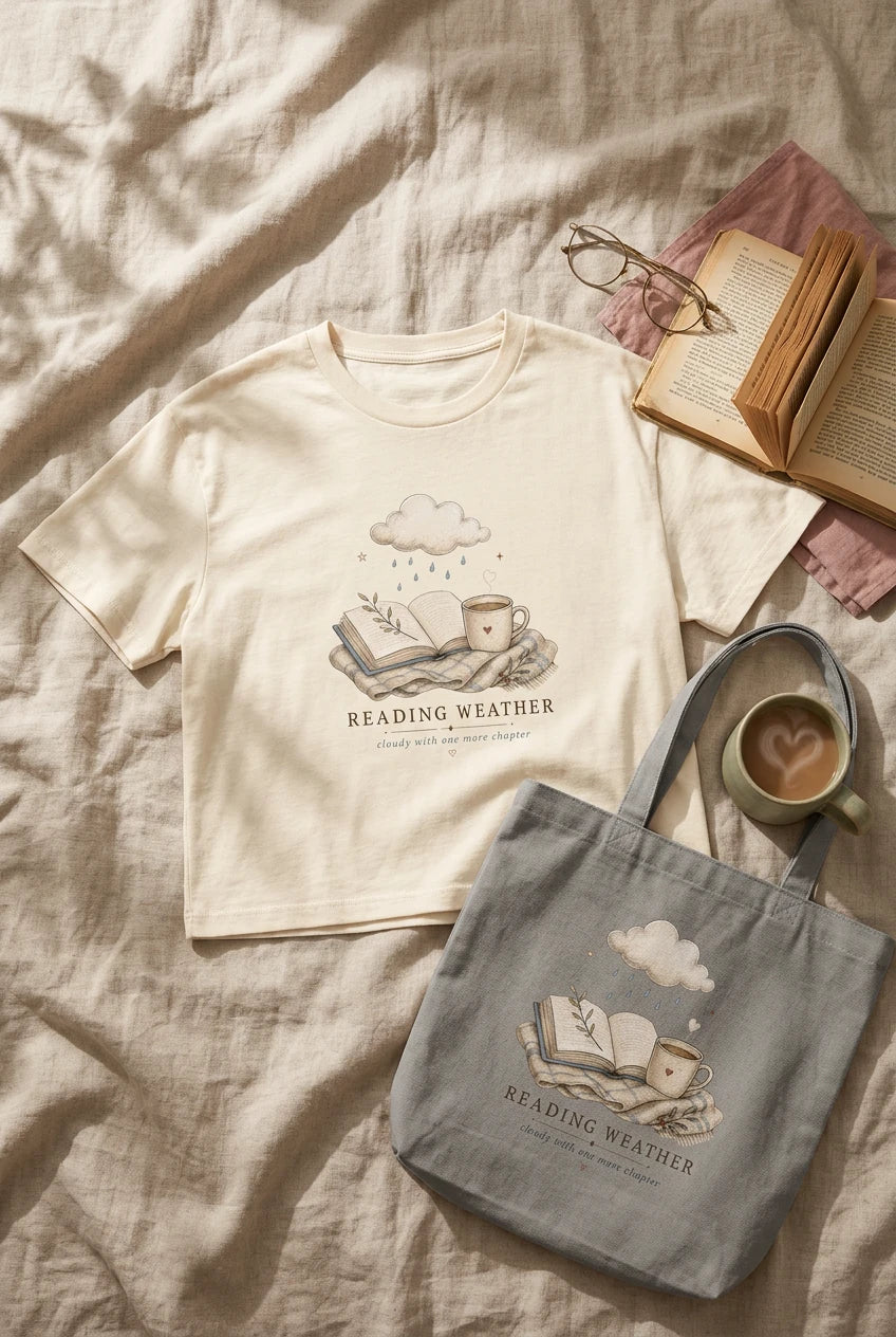 Reading Weather - Ladies Organic Shirt