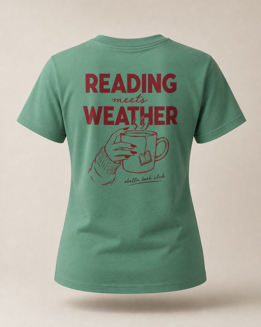Reading Meets Weather – Classic T-Shirt in Green Bay – 3D-Produktansicht